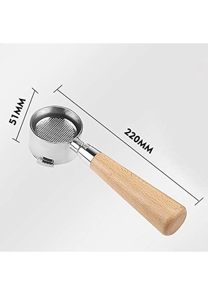 Espresso Kahve Dipsiz Portafilter 51MM Kahve Makinesi EC680 / EC685 Için Başvurun (Yurt Dışından) modelleri