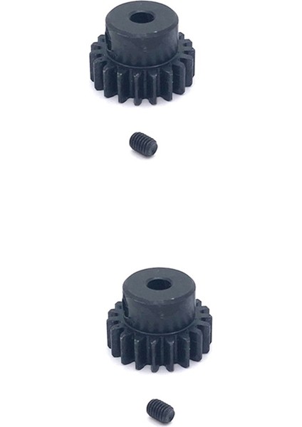 2 Adet Çelik 19 T Motor Dişli Pinyon Dişli 124016-2178 144002 144010 124016 124017 Fırçasız Rc Araba Yükseltme Parçaları (Yurt Dışından)