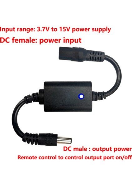 Kablosuz Uzaktan Kumanda Anahtarı 433 Mhz Röle Rf 3.7-12 V Dc Güç Adaptörü Konnektör Fişi Denetleyici Alıcı Verici (Yurt Dışından) modelleri