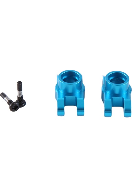 Scy1/16 Için Uzaktan Kumandalı Araba Parçaları ve Aksesuarları Metal Yükseltme Arka Tekerlek Bardakları Mavi (Renkli) (Yurt Dışından)