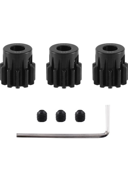Uzaktan Kumanda Araba Dişli M1.5 Modülü 8.0 Iç Delik Krom Çelik 11 T Motor Dişli Seti M5 Makine Vidası Dahil (Yurt Dışından) fiyatları
