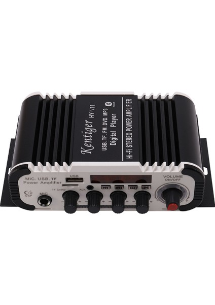 V11 Bluetooth Amplifikatör 2 Kanallı Süper Bas Ses Amplifikatörü Uzaktan Kumandalı Tf USB Fm 85DB Mp3 Fm Radyo (Yurt Dışından) fiyatları