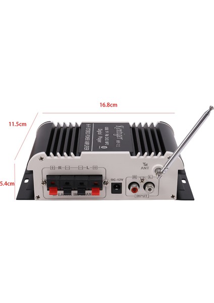 V11 Bluetooth Amplifikatör 2 Kanallı Süper Bas Ses Amplifikatörü Uzaktan Kumandalı Tf USB Fm 85DB Mp3 Fm Radyo (Yurt Dışından) modelleri