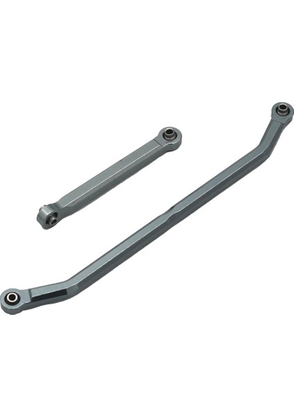 Metal Ayarlanabilir Direksiyon Bağlantı Bağlantı Çekme Çubuğu 1/12 MN128 MN86S G500 Paletli Off Road Kamyon, Gri B (Yurt Dışından)