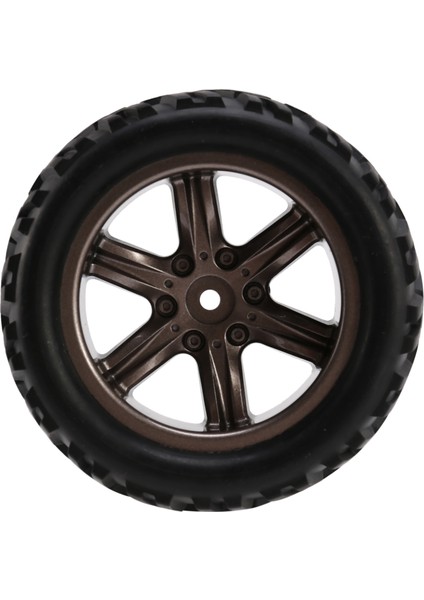 Rc Araba Tekerleği Kauçuk Lastikler Lastikler 16-ZJ01 1:12 Ölçekli Off-Road Rc Araba 9122 9123 Rc Araba Için (Yurt Dışından)