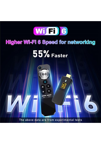 H96MAX M3 Tv Çubuk Mini Pc 2 GB + 16 GB Android 13.0 Akıllı Tv Kutusu Wifi6 4KX2K 265 Hevc RK3528 Set Üstü Kutusu Medya Oynatıcı Ab Tak (Yurt Dışından)