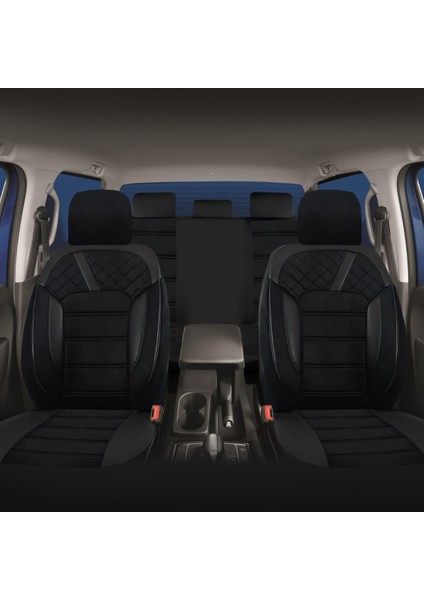 K2 - Fiat Egea ile Uyumlu Koltuk Kılıfı, Tam Takım/tay Tüyü/siyah modelleri