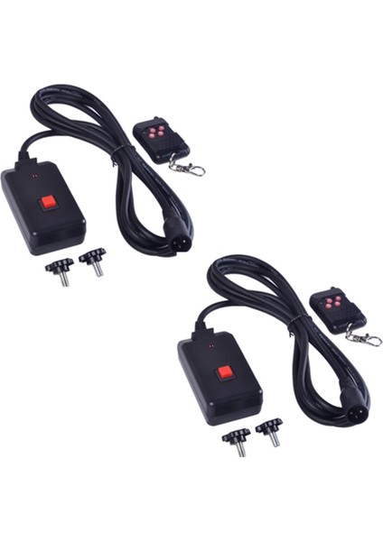 Adet 90-240VAC 2 In 1 Kablosuz Uzaktan Kumanda 3 Pin Xlr Duman Makinesi Parti Dj Sahne Aydınlatma Efekti Atmosfer (Yurt Dışından)