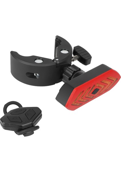 Arka Çamurluk Dönüş Sinyali Klip Kuyruk Işık Elektrikli Scooter Için Uzaktan Kumanda ile USB Şarj Edilebilir Bisiklet Aksesuarları (Yurt Dışından)