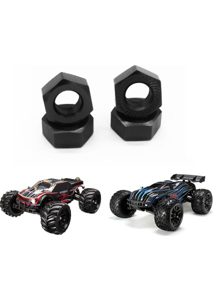 4pcs 17MM M10 Metal Tekerlek Hex Nut NT002 Jlb Racing Cheetah Için 11101 21101 J3 Hız 1/10 Rc Araba Yükseltme Parçaları (Yurt Dışından)