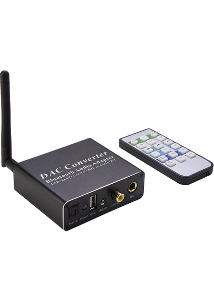 Dijital Dac Dekoder Optik - Rca Dönüştürücü Bluetooth 5.0 Alıcı Optik Koaksiyel Dijital Ses - Analog Dönüştürücü (Yurt Dışından)