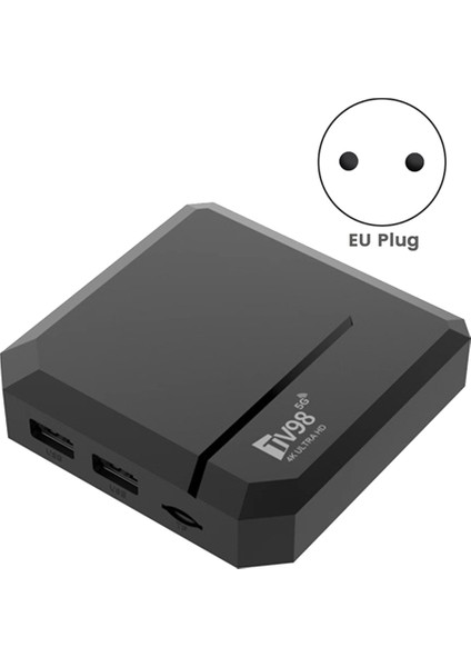 TV98 Bt Tv Kutusu 2g + 16G Allwinner H313 Android 12.1 Akıllı Tv Kutusu 2.4g + 5g Wıfı + Bt 4.0 4KX2K TV98 Medya Oynatıcı Ab Tak (Yurt Dışından) indirimleri