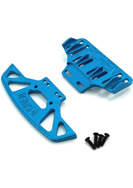 1/28 284010 284131 K989 K969 Rc Araba Metal Yükseltme Ön ve Arka Tampon Mavi Için Uygundur (Yurt Dışından)