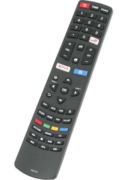 Yeni Uzaktan Kumanda RC311S Akıllı LED LCD Tv Için Değiştirin 06-531W52-TY01X (Yurt Dışından)