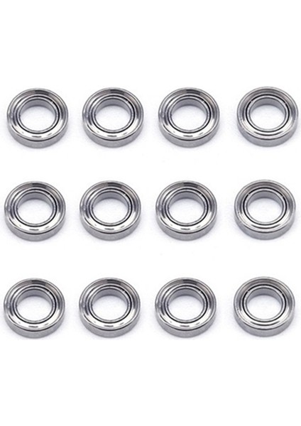 12 Adet 144001-1296 4X7X2MM Rulman Yedek Aksesuarları 144001 124019 124018 Rc Araba Yükseltme Parçaları (Yurt Dışından)