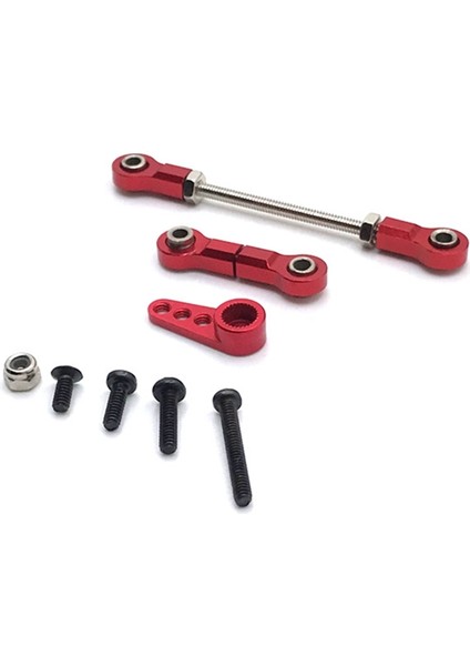 Metal Servo Kol Çubuk Direksiyon Bağlantı Çubuğu K969 K979 K989 284131 Mını-Q Mını-Z Mını-D 1/28 Rc Araba Yükseltme Parçaları, 1 (Yurt Dışından)