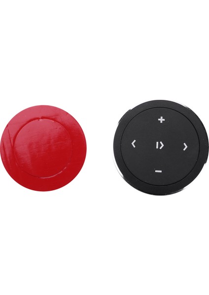 Araba Kablosuz Cep Telefonu Multimedya Bluetooth Çok Fonksiyonlu Direksiyon Uzaktan Kumandası (Siyah) (Yurt Dışından)