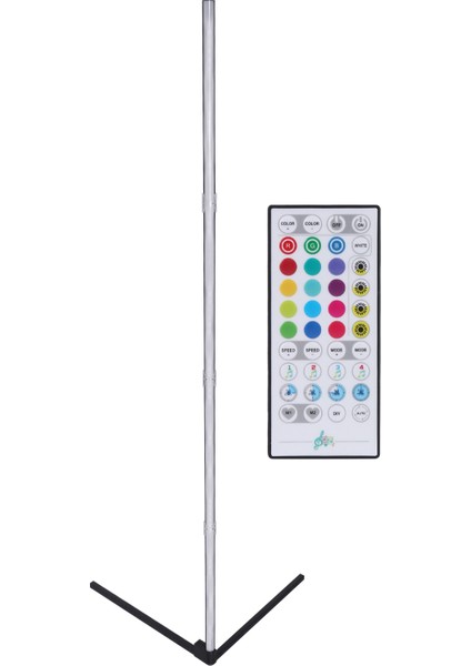 Ev LED Zemin Lambası, Rgb Mood Renkli Aydınlatma Köşe Lambası, Bluetooth Uygulaması ve Uzaktan Kumanda Ile, Müzik Senkronizasyon Modları Ab Tak (Yurt Dışından)