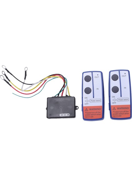 Kurtarma Kablosuz Vinç Uzaktan Kumanda Ikiz Telefon Atv Kamyon 24V 24 Volt (Yurt Dışından)