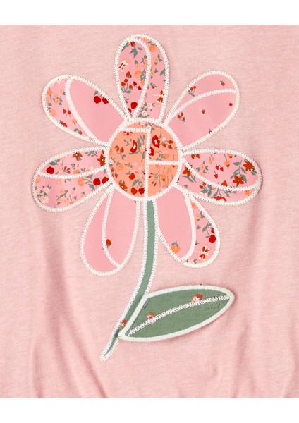 Küçük Kız Çocuk Tshirt Pembe modelleri