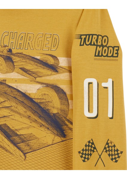 Erkek Çocuk Tshirt Sarı fiyatları