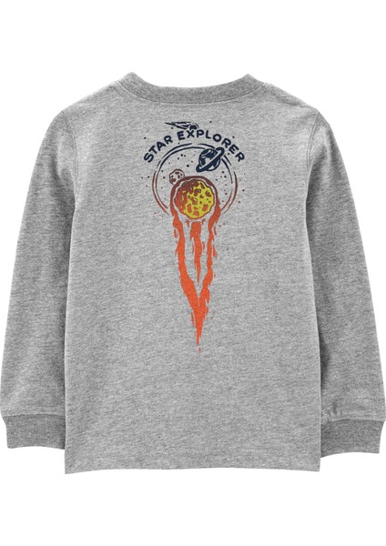 Küçük Erkek Çocuk Tshirt Gri fiyatları