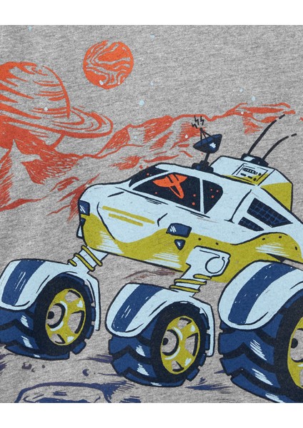 Küçük Erkek Çocuk Tshirt Gri modelleri