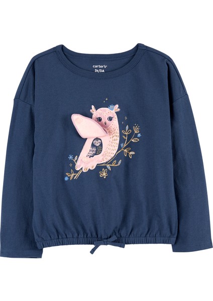 Küçük Kız Çocuk Tshirt Mavi fiyatları