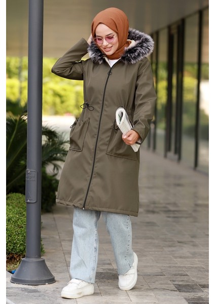 Mandes Tünel Kemerli Mont 592 - Haki modelleri