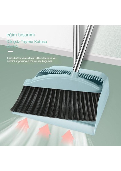 Ev Tipi Süpürge ve Faraş Seti (Yurt Dışından)
