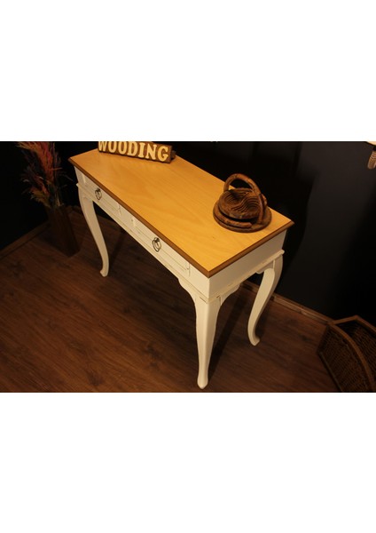 Wooding 100 cm Masif Naturel Beyaz Dresuar modelleri