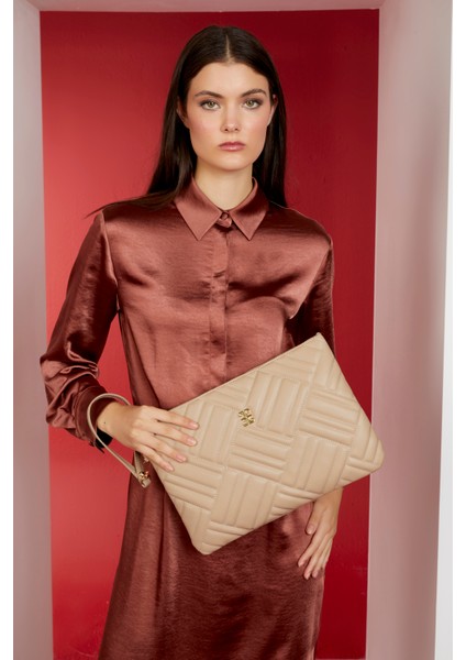 Kadın Lux Soft Asos Vizon Portföy Çanta 05PO22Y1616-LSA V