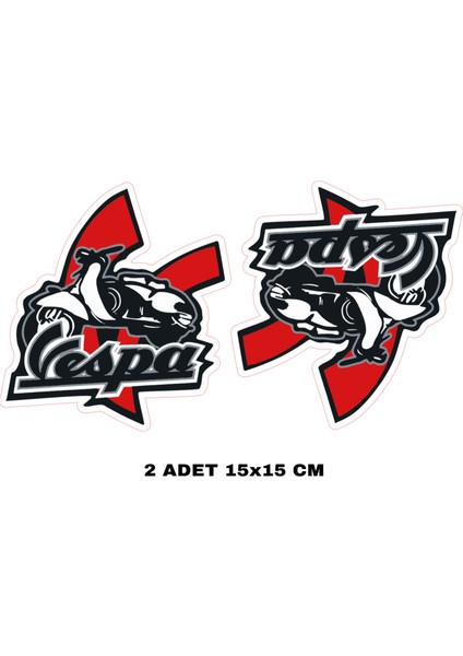Vespa Sticker Çıkartma