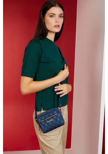 Kadın Denim Çapraz Çanta 05PO23K1667-KN4P Dn