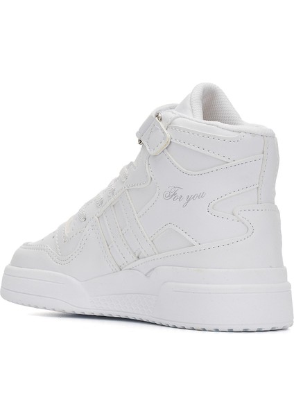Günlük Kız Erkek Çocuk Sneaker Cırtlı Lastik Bağcıklı Hafif Desenli Taban Basketbol Ayakkabısı 105 modelleri