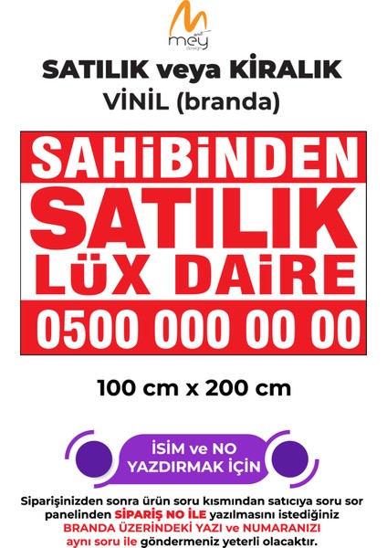 200X100 cm Sahibinden Satılık Dijital Baskı Branda - Kişiye Özel Baskılı modelleri