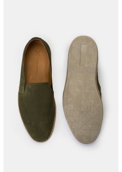 Erkek Haki Süet Espadril