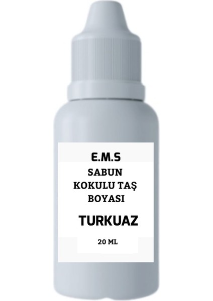 Turkuaz Sabun ve Kokulu Taş Boyası 20 ml Hobi Boyası