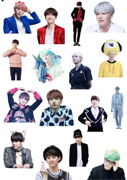 Bts Sticker Set (100 Adet)