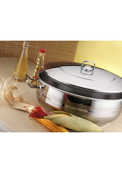 Gastro Çelik Karnıyarık Tencere 32 x 12 cm