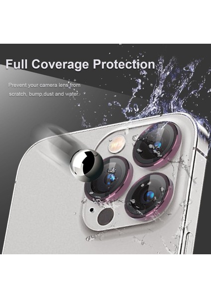 iPhone 15 Pro Uyumlu 9h Temperli Cam Kamera Lens Koruyucu fiyatları