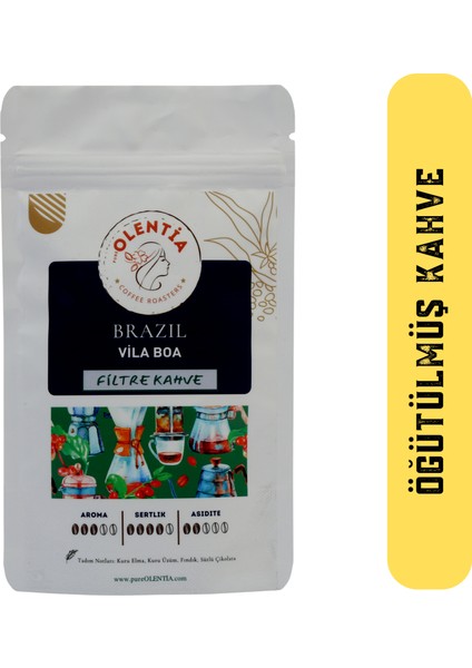 Pure Olentia Pureolentıa Brazıl Vila Boa Filtre Kahve 250 gr