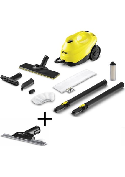 Sc 3 Easyfix Buharlı Temizlik Makinesi + Cam Temizleme Nozülü