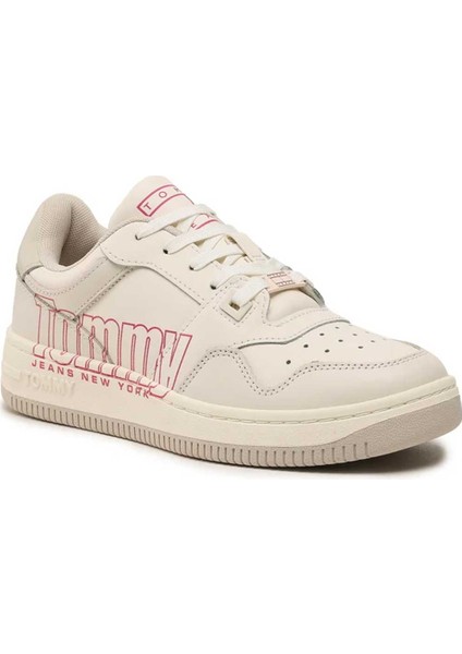 Tommy Hilfiger Kadın  Retro Basket Cupsole Sneaker EN0EN02264