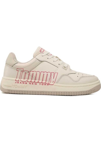 Tommy Hilfiger Kadın  Retro Basket Cupsole Sneaker EN0EN02264