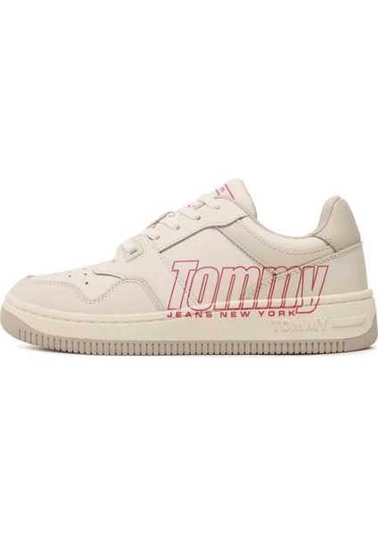 Tommy Hilfiger Kadın  Retro Basket Cupsole Sneaker EN0EN02264