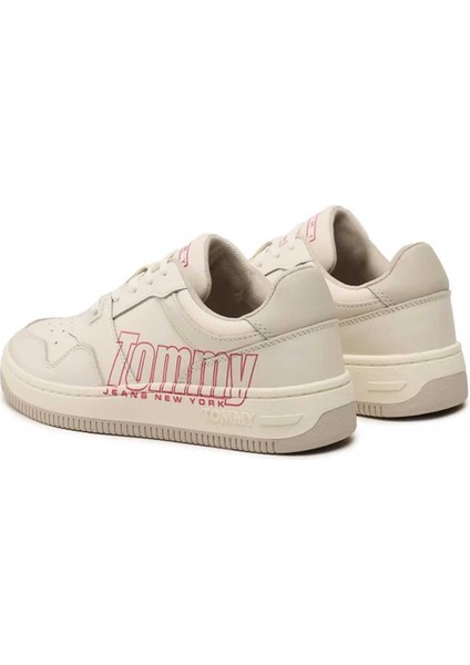 Tommy Hilfiger Kadın  Retro Basket Cupsole Sneaker EN0EN02264