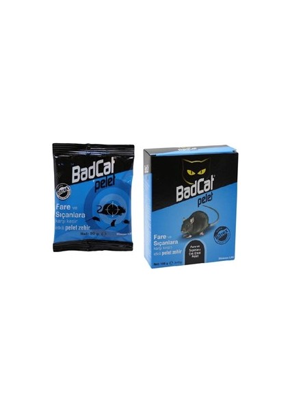 Fare Yemi - Badcat Pelet Zehir 100 gr Paket