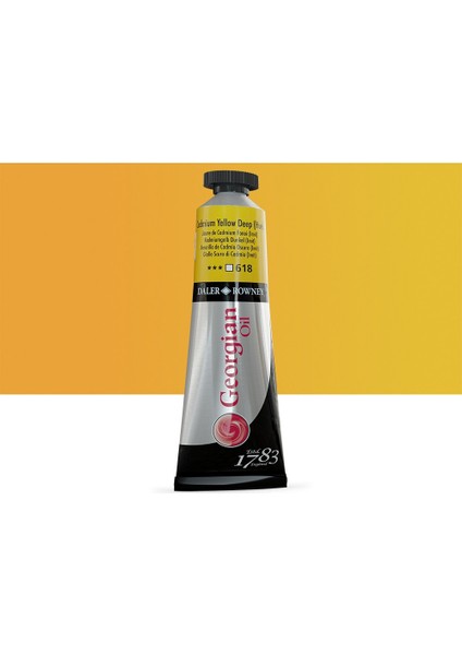 Georgian Yağlı Boya 38 ml Cadmium Yellow Deep