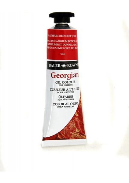 Georgian Yağlı Boya 38 ml Cadmium Red Deep